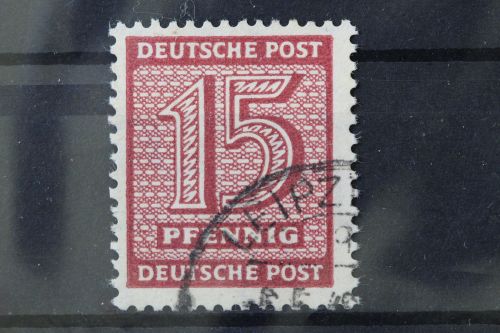 Sowj. Zone, MiNr. 133 Y a, gestempelt, BPP Signatur