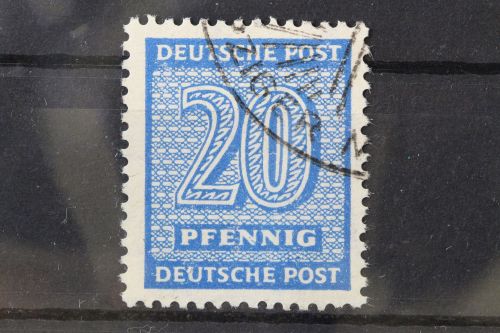 Sowj. Zone, MiNr. 134 Y w, gestempelt, BPP Signatur