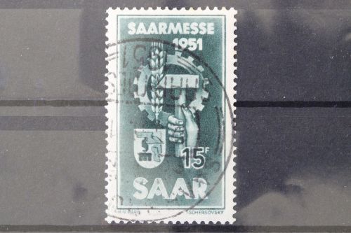 Saarland, MiNr. 306, gestempelt