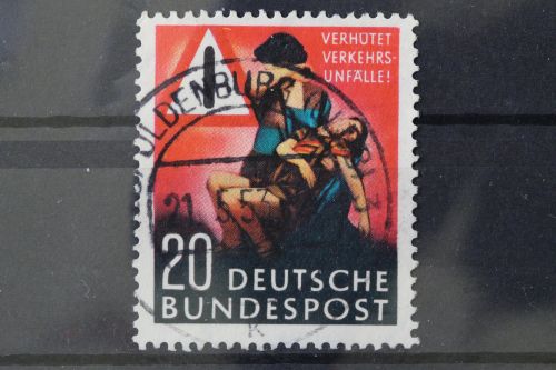 Deutschland (BRD), MiNr. 162 zentrisch Oldenburg, gestempelt