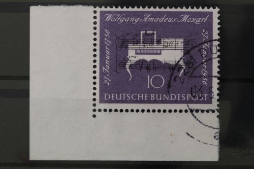 Deutschland (BRD), MiNr. 228 Ecke links unten, gestempelt
