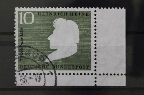 Deutschland (BRD), MiNr. 229 Ecke rechts unten, gestempelt