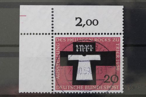 Deutschland, MiNr. 313 Ecke links oben, zentrisch Hamburg, gestempelt
