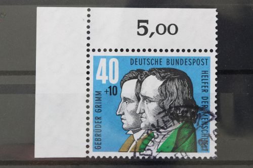 Deutschland (BRD), MiNr. 225 Ecke links oben, gestempelt