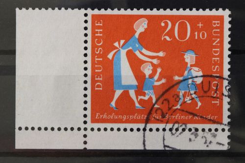 Deutschland (BRD), MiNr. 251 Ecke links unten, gestempelt