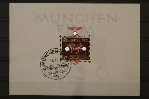 Deutsches Reich, MiNr. Block 10, ESST