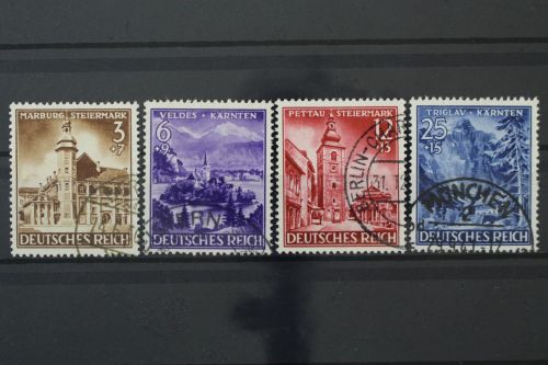 Deutsches Reich, MiNr. 806-809, gestempelt