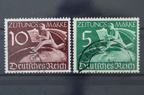 Deutsches Reich, MiNr. Z 738-739, gestempelt