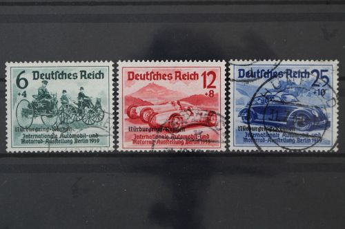 Deutsches Reich, MiNr. 695-697, gestempelt