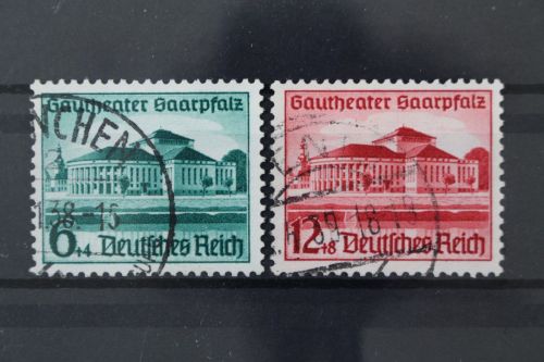 Deutsches Reich, MiNr. 673-674, gestempelt