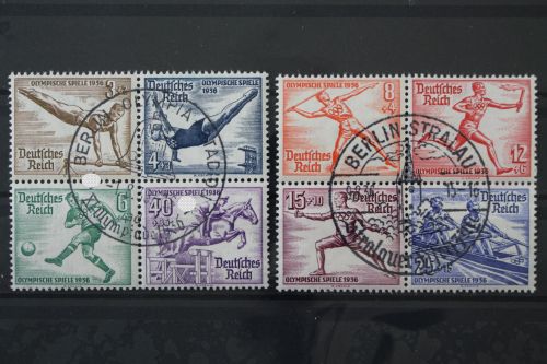 Deutsches Reich, MiNr. 624-631, gestempelt