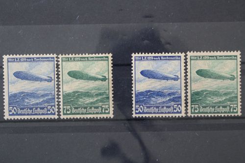 Deutsches Reich, MiNr. 606-607 X + Y, postfrisch