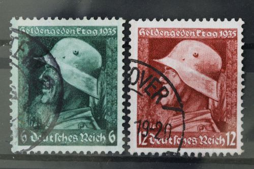Deutsches Reich, MiNr. 569-570 x, gestempelt