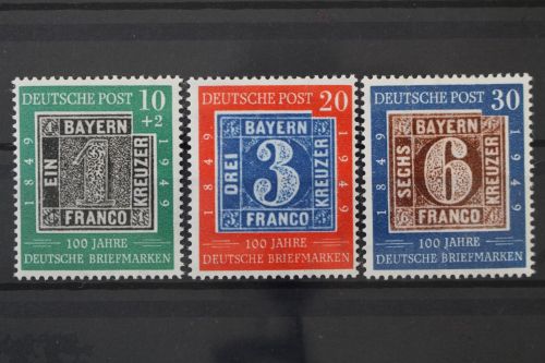 Deutschland (BRD), MiNr. 113-115, Falz