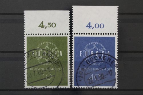 Deutschland (BRD), MiNr. 320-321, Oberrand, gestempelt