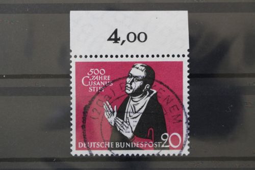 Deutschland (BRD), MiNr. 301 Oberrand, zentrisch Bockenem, gestempelt
