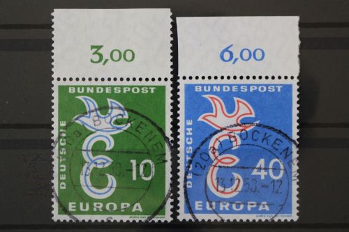 Deutschland (BRD), MiNr. 295-296 Oberränder, gestempelt