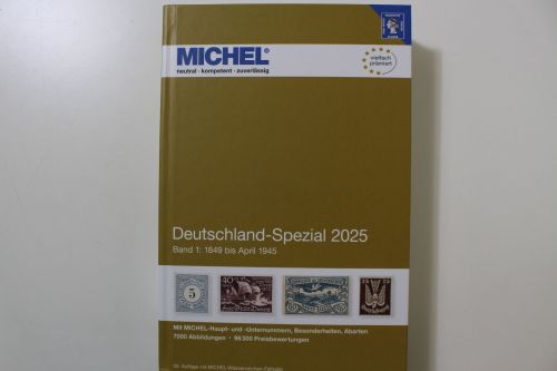 Michel, Deutschland Spezial 2025, Band 1: 1849-1945
