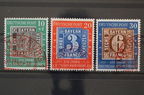 Deutschland (BRD), MiNr. 113-115, gestempelt