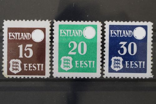 Estland, MiNr. 1-3 x, postfrisch