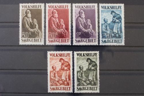 Saargebiet, MiNr. 128-133 (ohne 134), postfrisch