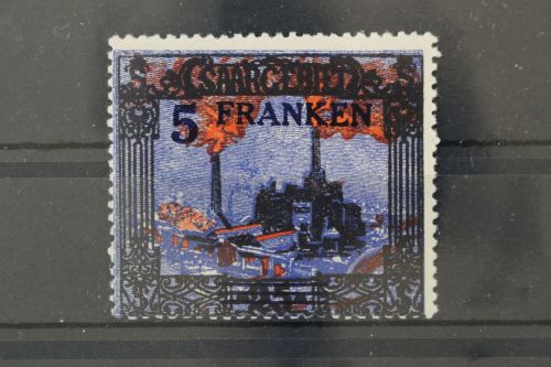 Saargebiet, MiNr. 83, postfrisch