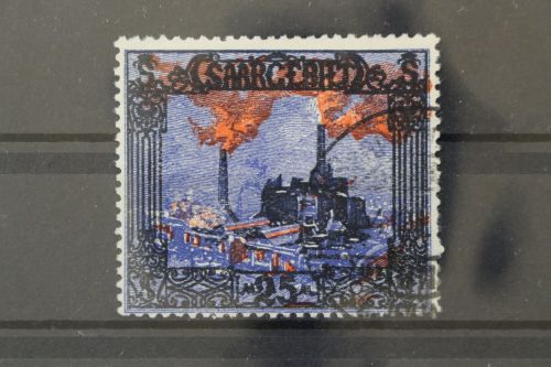 Saargebiet, MiNr. 69, gestempelt