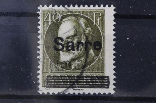 Saargebiet, MiNr. 24 PF D I, gestempelt, BPP Signatur