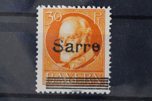 Saargebiet, MiNr. 23 PF D II, postfrisch, BPP Signatur