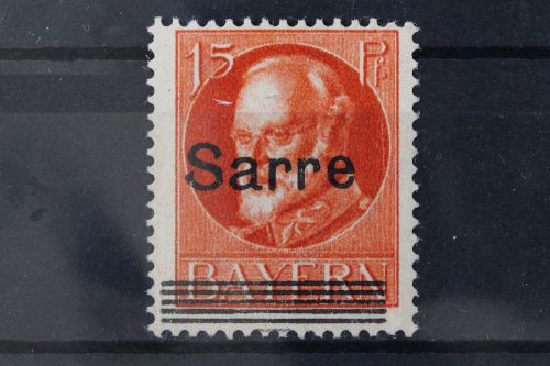Saargebiet, MiNr. 20 a, postfrisch, BPP Signatur