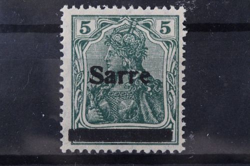 Saargebiet, MiNr. 4 a Type II, postfrisch, BPP Signatur