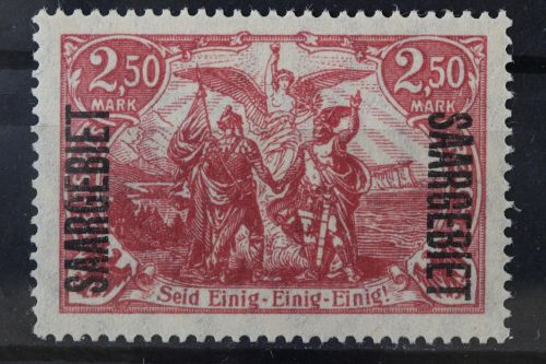 Saargebiet, MiNr. 43 b, postfrisch, BPP Signatur