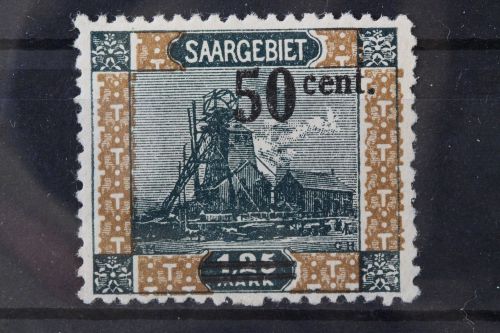 Saargebiet, MiNr. 78 A, postfrisch