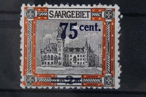 Saargebiet, MiNr. 79 A, postfrisch
