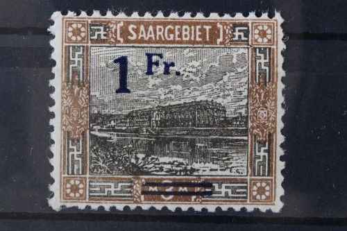 Saargebiet, MiNr. 80 A, postfrisch