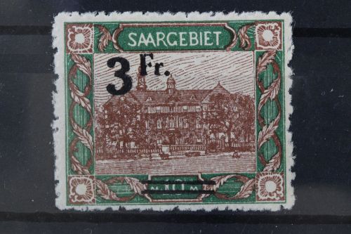 Saargebiet, MiNr. 82 A, postfrisch