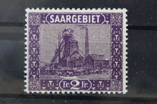 Saargebiet, MiNr. 95, postfrisch