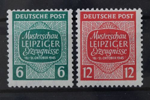 Sowj. Zone, MiNr. 124-125 X, postfrisch