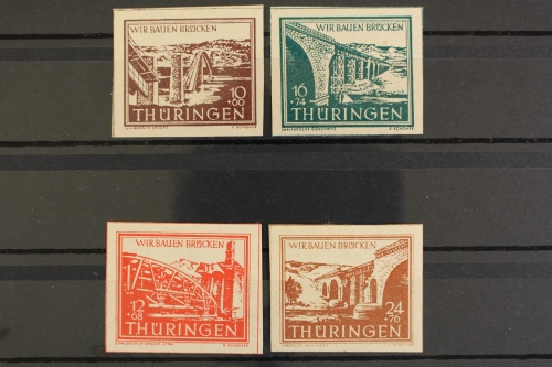 Sowjetische Zone, MiNr. 112-115, postfrisch