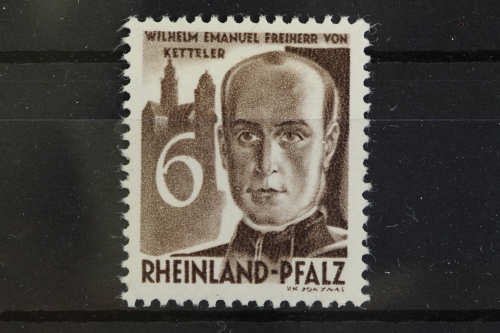 Franz. Zone Rheinland Pfalz, MiNr. 35, Falz