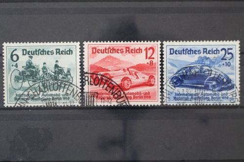 Deutsches Reich, MiNr. 686-688, gestempelt