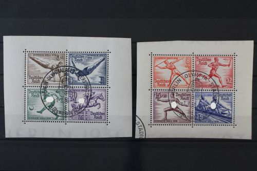 Deutsches Reich, MiNr. 624-631, gestempelt