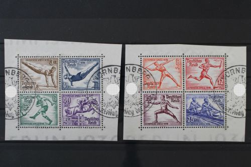 Deutsches Reich, MiNr. 624-631, gestempelt