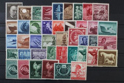 Deutsches Reich, MiNr. 864-906 Jahrgang 1944, postfrisch