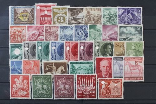 Deutsches Reich, MiNr. 828-863 Jahrgang 1943, postfrisch