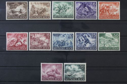 Deutsches Reich, MiNr. 831-842, postfrisch