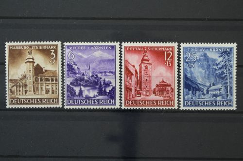 Deutsches Reich, MiNr. 806-809, Falz