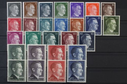 Deutsches Reich, MiNr. 781-801 A + B, postfrisch