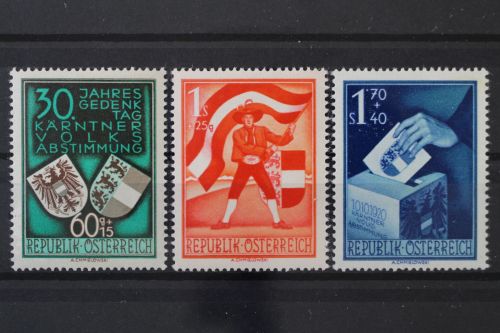 Österreich, MiNr. 952-954, postfrisch
