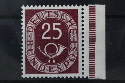 Deutschland (BRD), MiNr. 131 rechter Rand, postfrisch, BPP Signatur